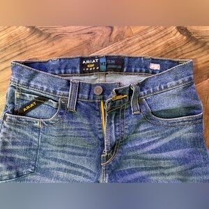 Ariat Rebar Men's Denim Slim Straight 28/30 Jeans